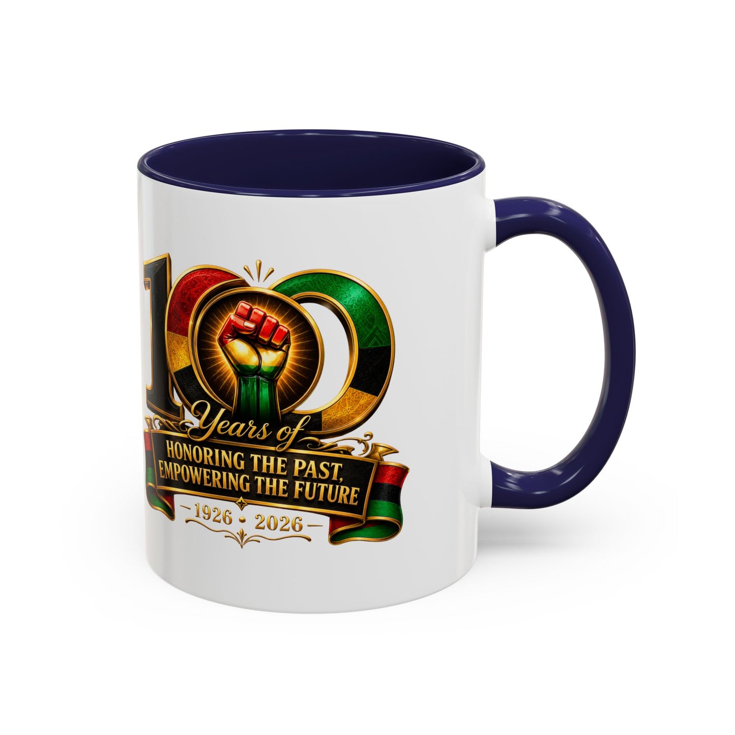 100 Years Commemorative Coffee Mug — "Honoring the Past, Empowering the Future"