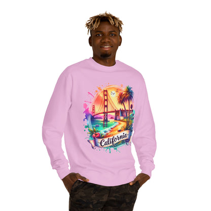 California Sunset Crewneck Sweatshirt