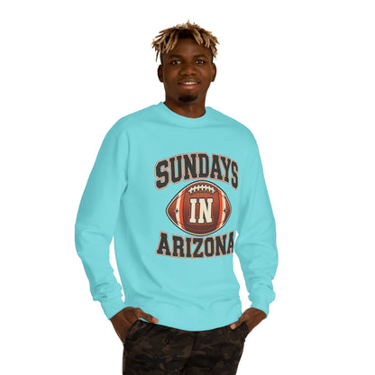 Sundays in Arizona Football Sweatshirt