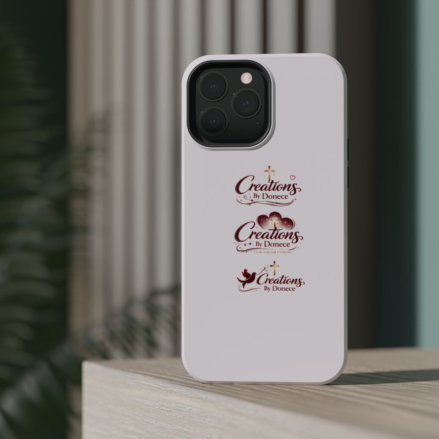 Magnetic Impact-Resistant Phone Case – Creations by Dionesa Logo
