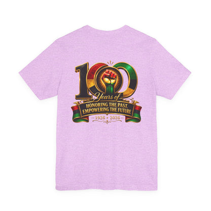100 Years Anniversary Tee — "Honoring the Past, Empowering the Future" Centennial T-Shirt (1926–2026)