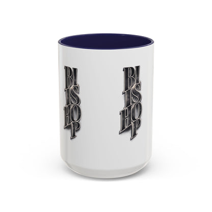 Bishop Vertical Logo Accent Coffee Mug — 11/15oz