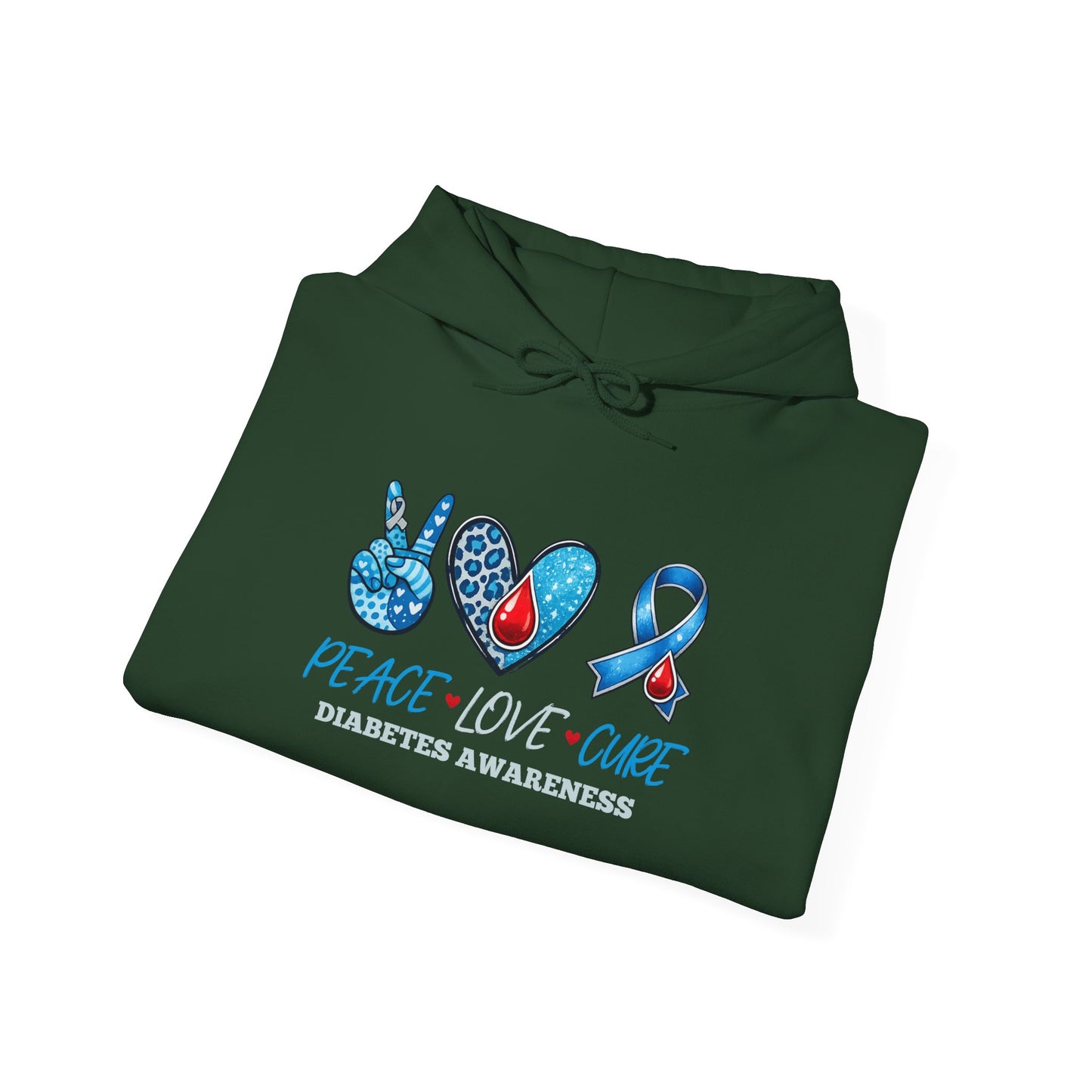 Peace Love Cure Hoodie
