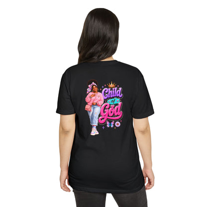 Child of God T-Shirt — Cute Pink Faith Graphic Tee for Girls