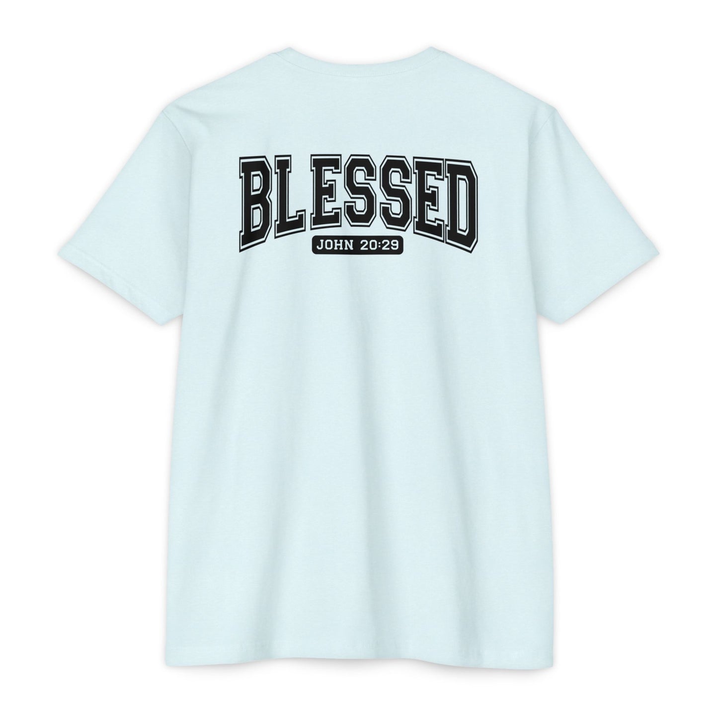 Blessed John 20:29 T-Shirt — Christian Faith Graphic Tee