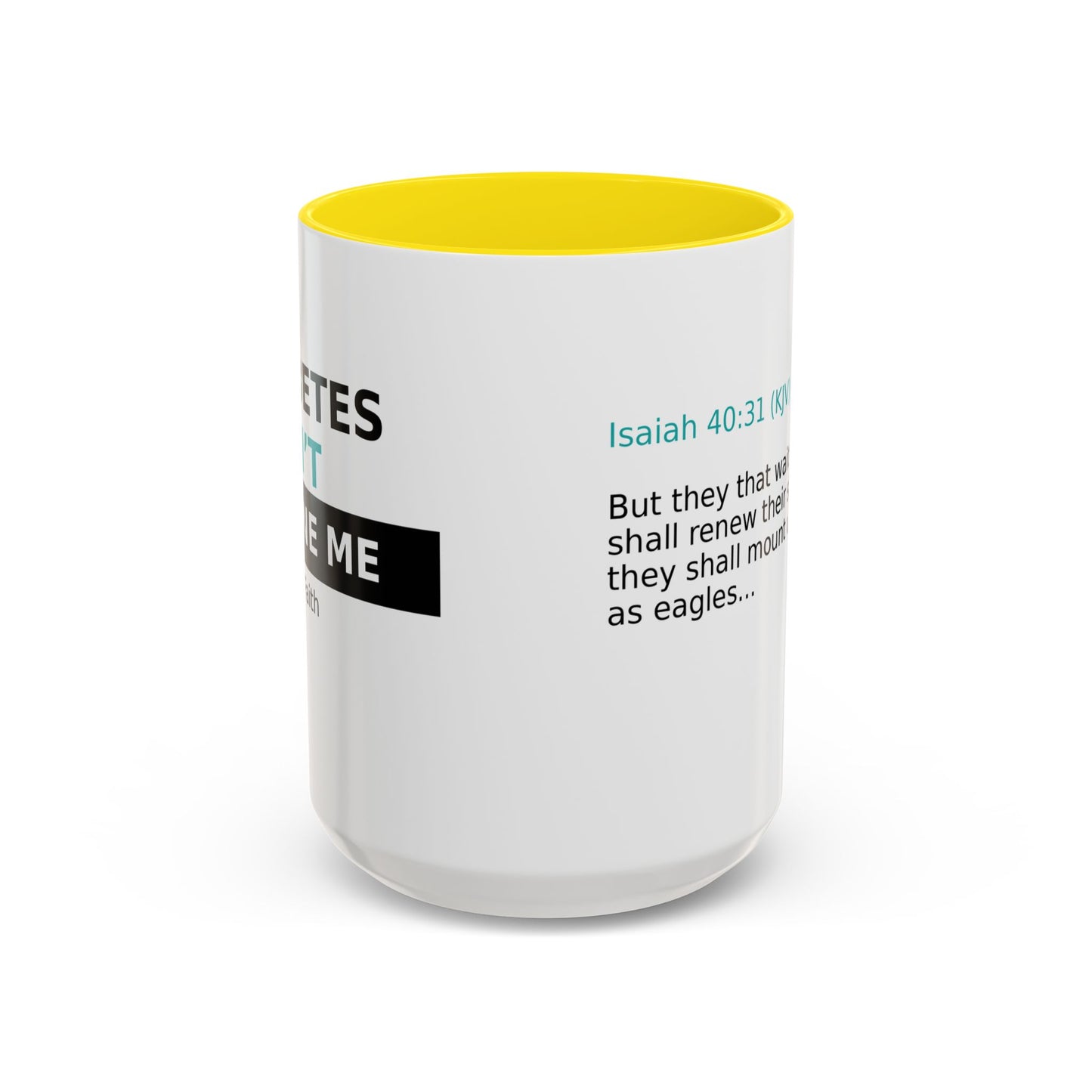 Scripture Coffee Mug — Isaiah 40:31 Inspirational Accent Mug (11/15oz)