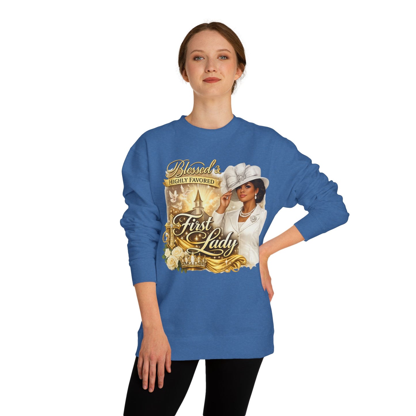 First Lady 'Blessed & Highly Favored' Sweatshirt