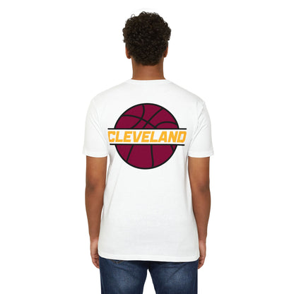 Cleveland Heart T-Shirt — Retro Script City Pride Tee
