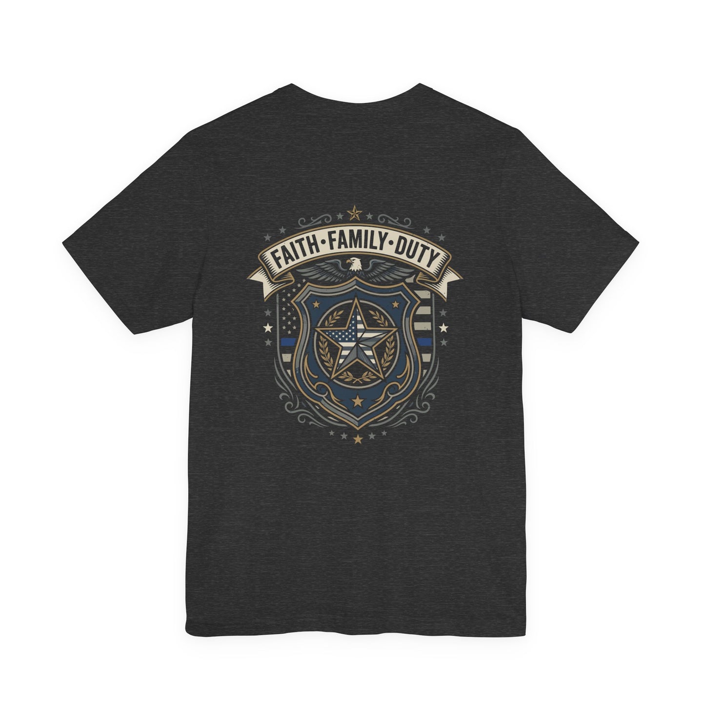 Faith · Family · Duty Shield T‑Shirt