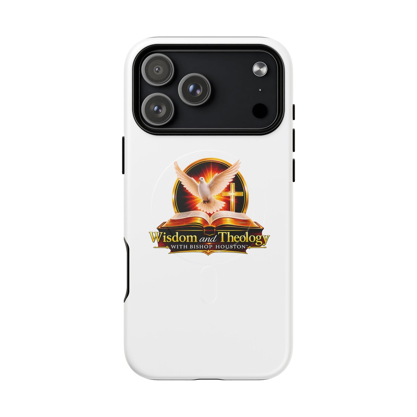 Wisdom and Theology Phone Case — Tough Magnetic Christian iPhone Cover