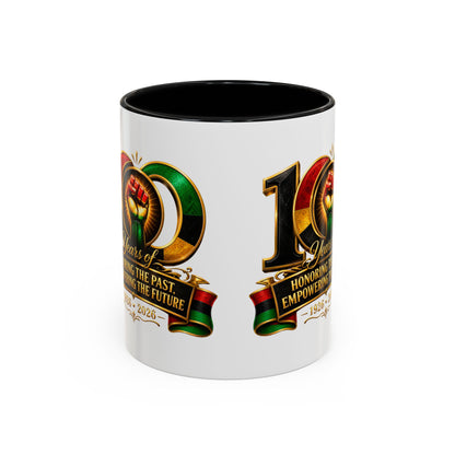 100 Years Commemorative Coffee Mug — "Honoring the Past, Empowering the Future"