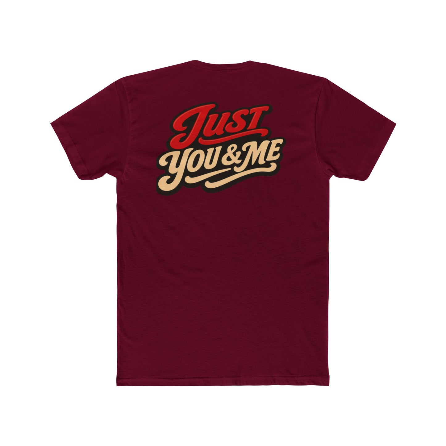 Just You & Me Graphic Tee — Retro Couples Love Shirt