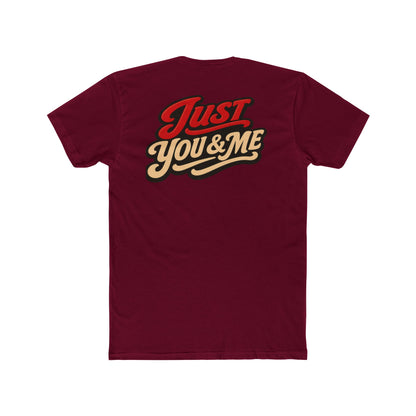 Just You & Me Graphic Tee — Retro Couples Love Shirt