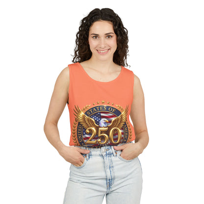 250 Years Anniversary Eagle Tank Top — United States Bicentennial Celebration Tee