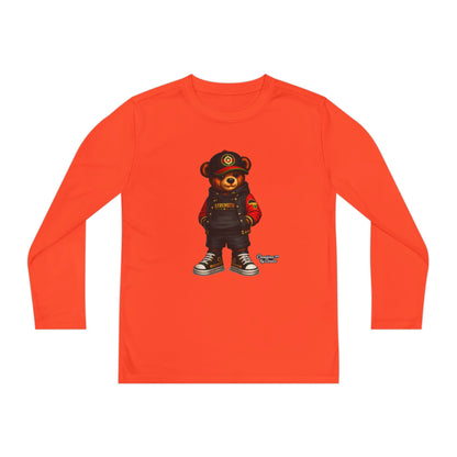 Youth Long Sleeve Tee — Urban Bear Graphic
