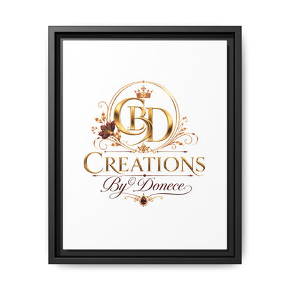Creations By Donece — Framed Matte Canvas Wall Art
