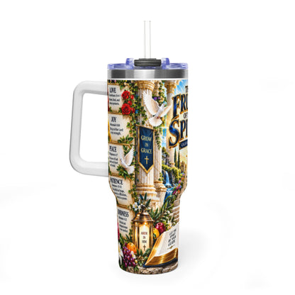 Fruits of the Spirit 40oz Vacuum Tumbler