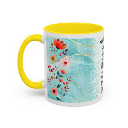 Mother Coffee Mug — “Not Just a Word but a Whole World” Floral Gift (11/15oz)