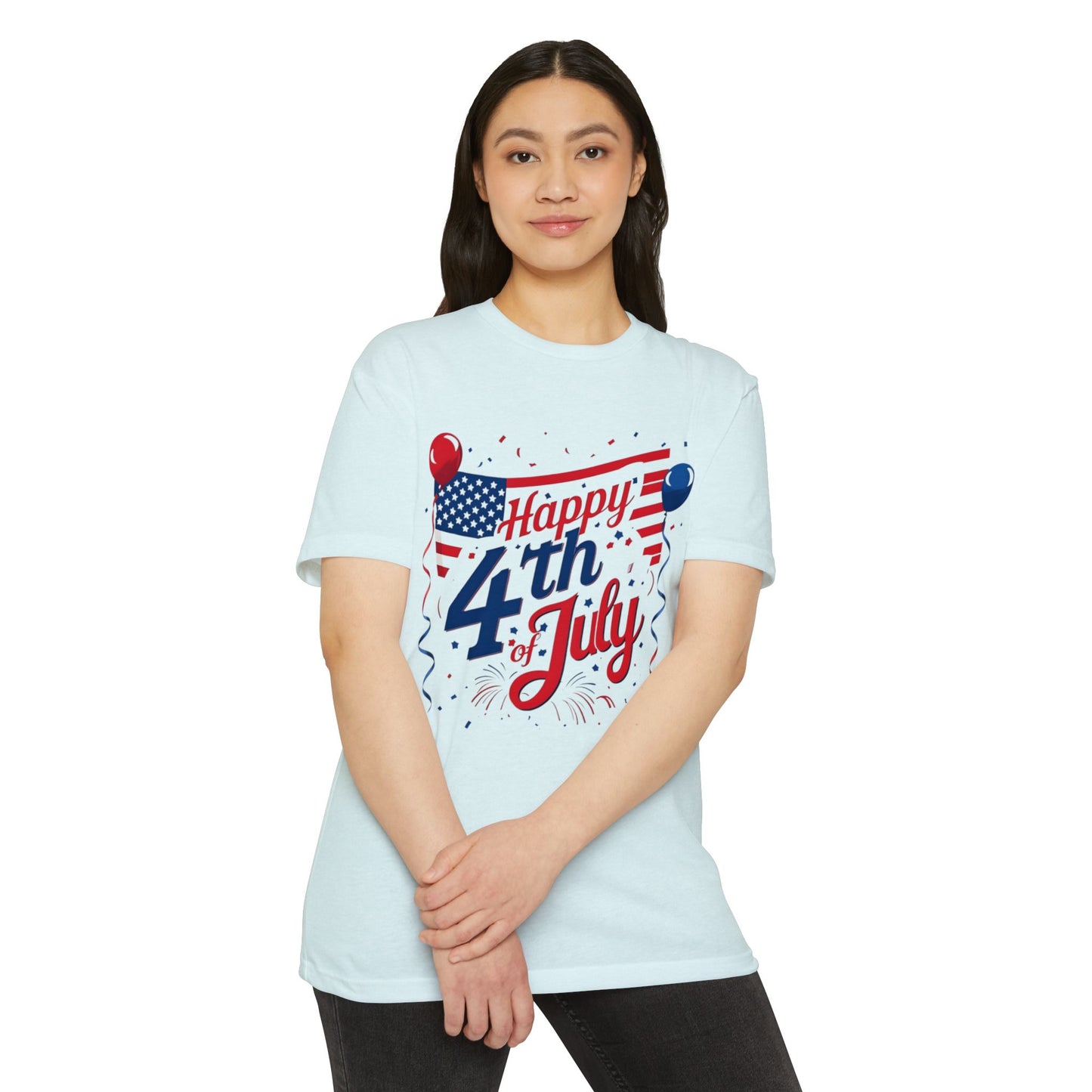 Happy 4th of July T-Shirt — Patriotic Independence Day Tee