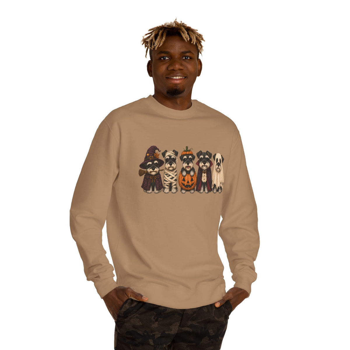 Halloween Pug Costume Sweatshirt – Cute Pugs in Witch, Mummy, Pumpkin & Ghost Outfits
