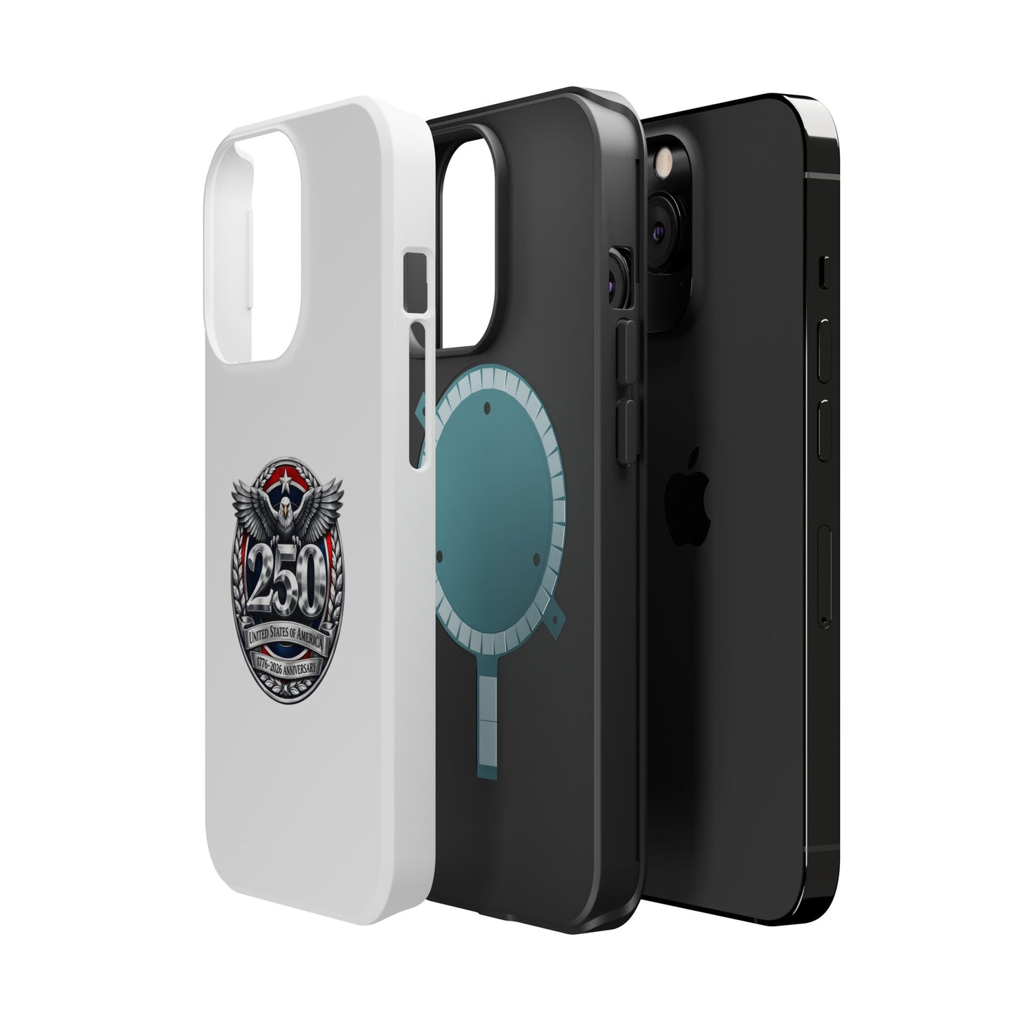iPhone Magnetic Impact Case — 250th Anniversary Eagle Badge Design