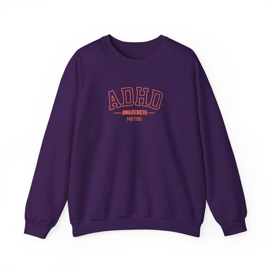 ADHD Awareness Crewneck Sweatshirt
