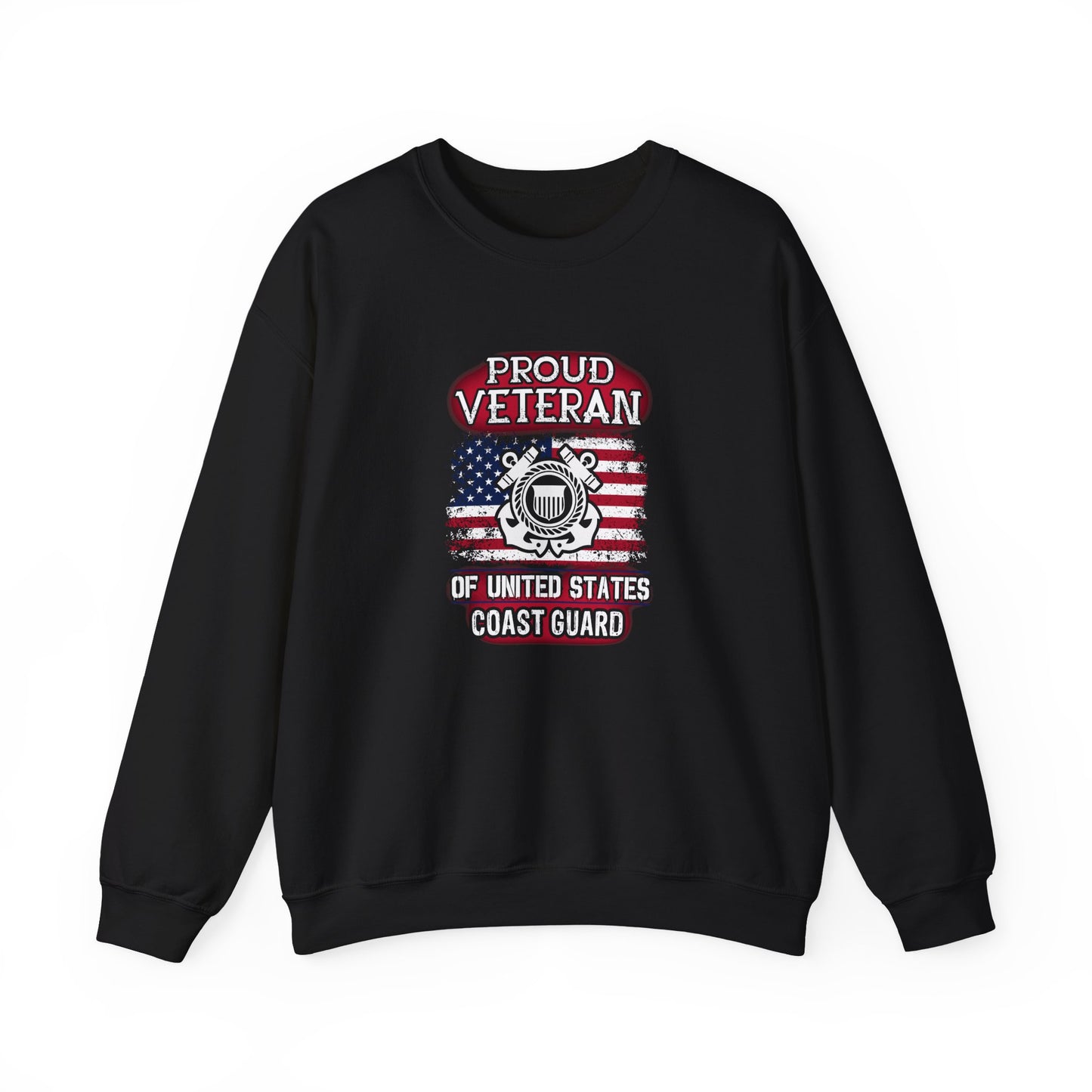 Proud Veteran of United States Coast Guard Sweatshirt