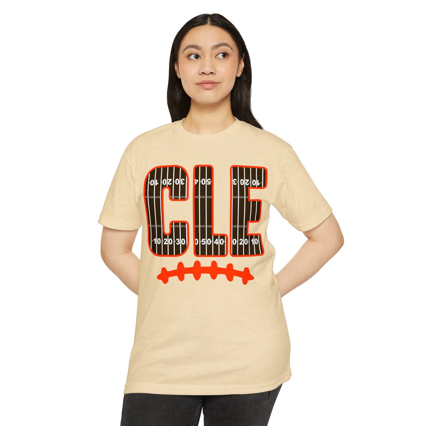 CLE Hometown Football-Inspired Tee