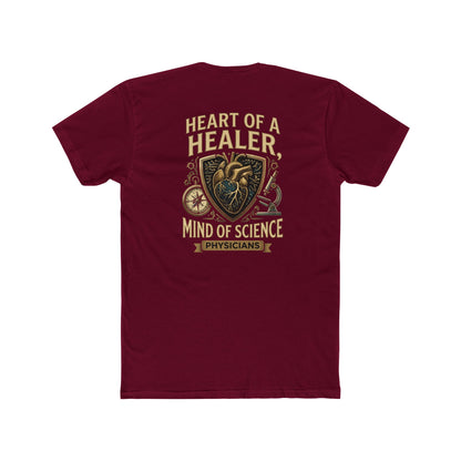 Physician T-Shirt — "Heart of a Healer, Mind of Science" Medical Tee