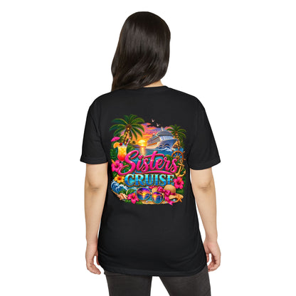 Sisters Cruise T-Shirt — Tropical Vacation Graphic Tee