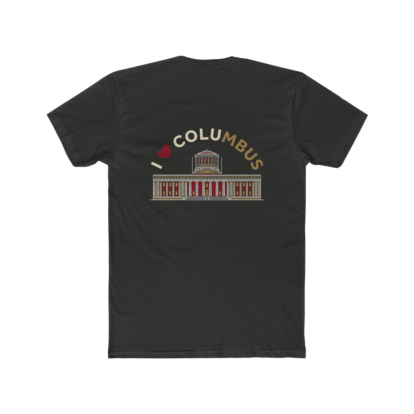 I  Columbus Crew T‑Shirt — Columbus Skyline City Landmark Tee