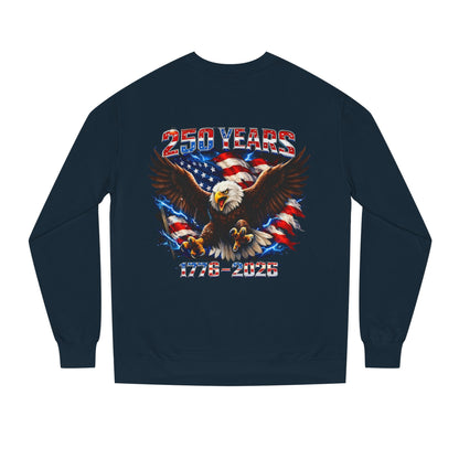 250 Years 1776–2026 Eagle Flag Sweatshirt