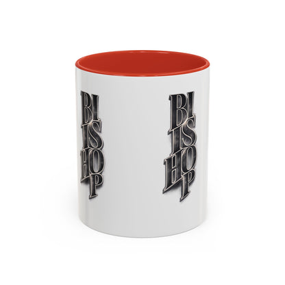 Bishop Vertical Logo Accent Coffee Mug — 11/15oz