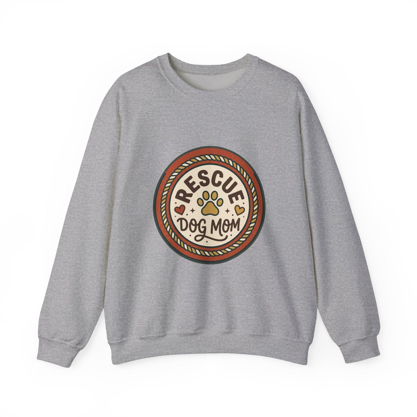 Rescue Dog Mom Sweatshirt | rescue pride, fur baby