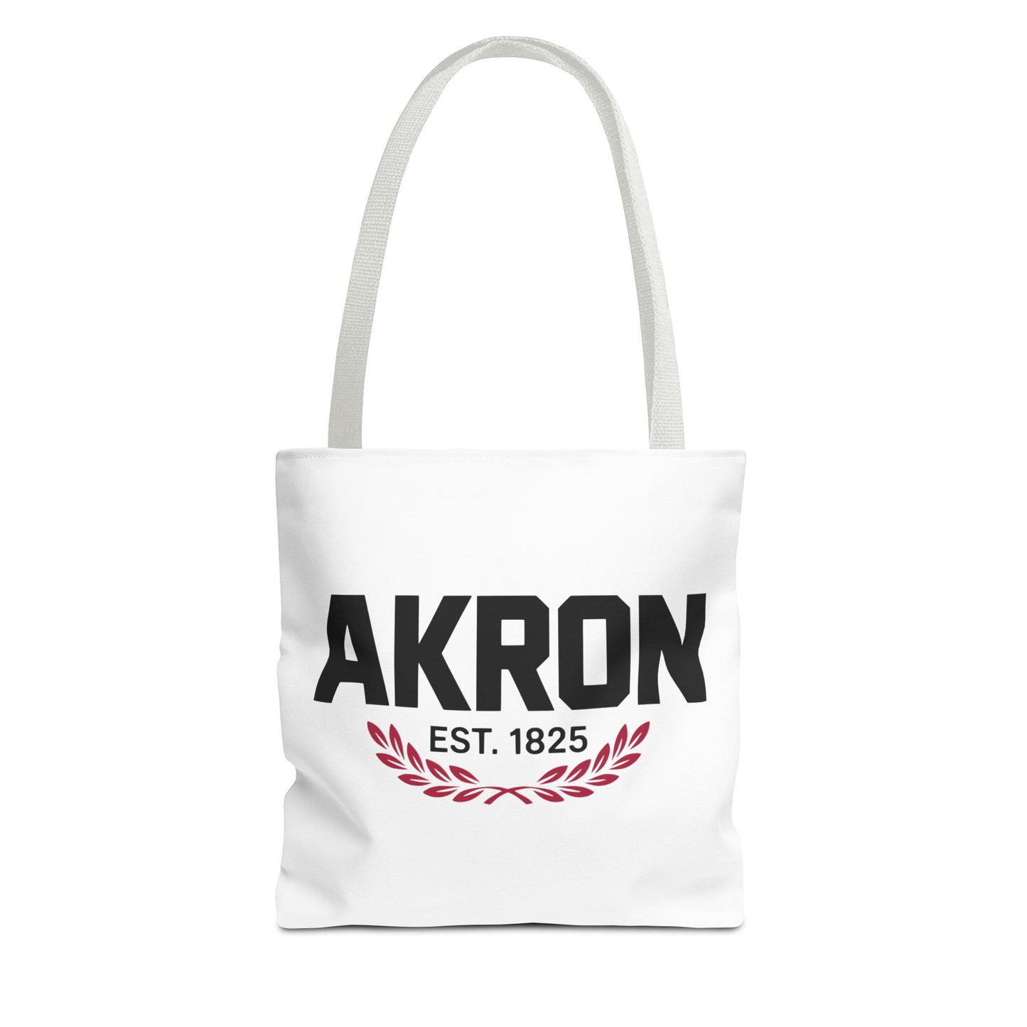 Akron Est. 1825 Tote Bag — City Pride Canvas Tote