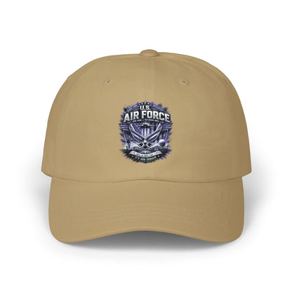 Air Force Emblem Classic Dad Cap — Vintage Military Baseball Hat