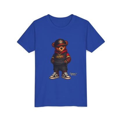 Youth Tee — Urban Bear "Culture" Graphic