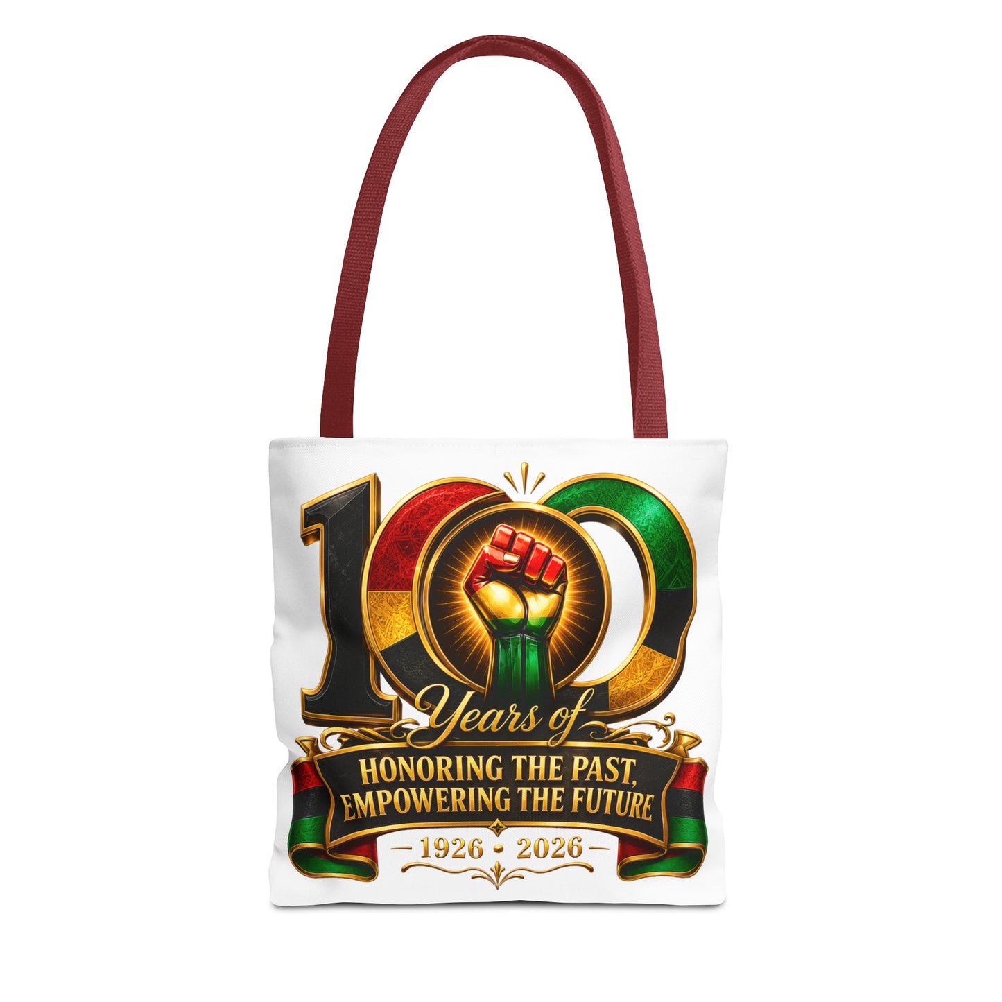 100 Years Commemorative Tote Bag — "Honoring the Past, Empowering the Future" (1926–2026)