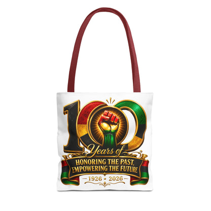 100 Years Commemorative Tote Bag — "Honoring the Past, Empowering the Future" (1926–2026)