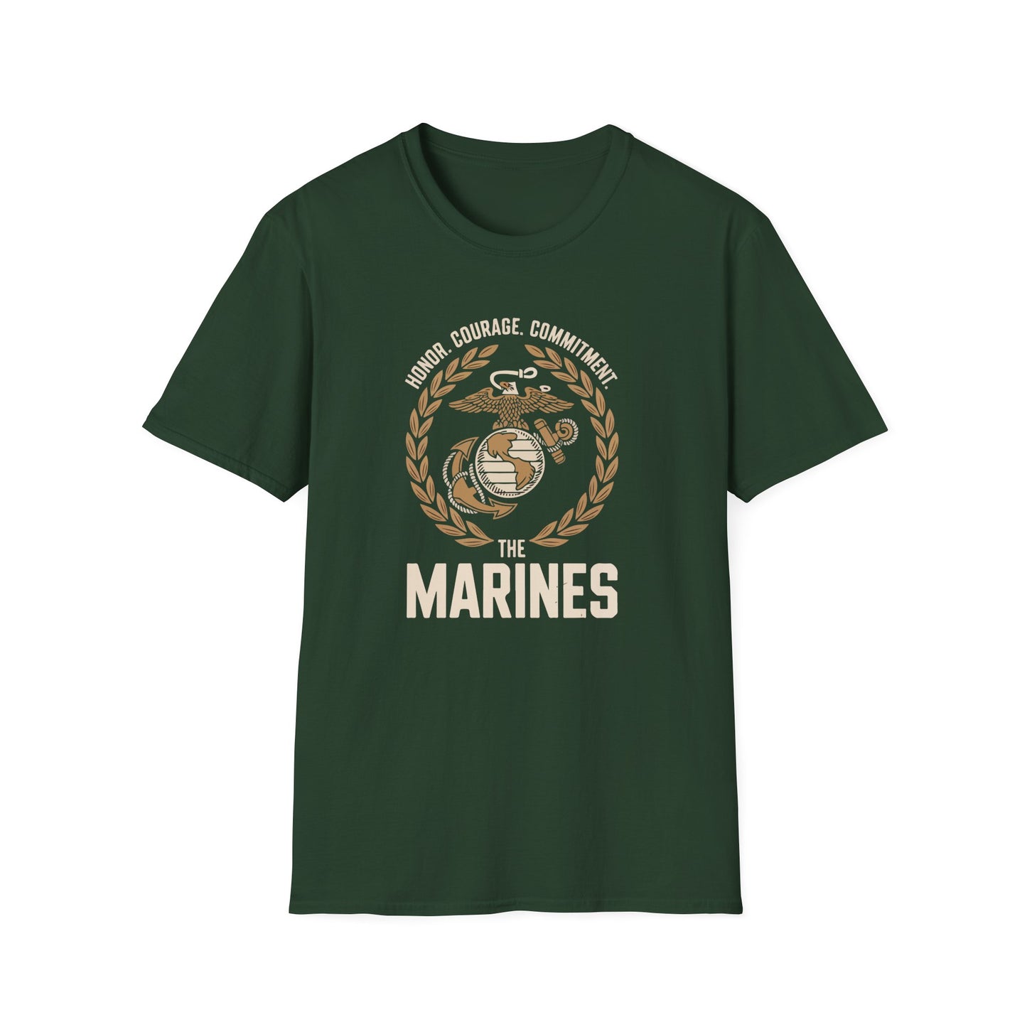 Honor Courage Commitment The Marines T‑Shirt