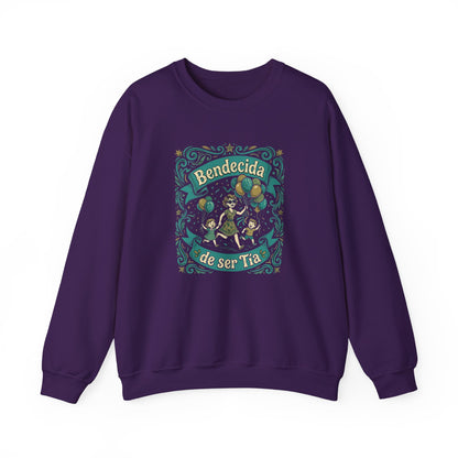 'Bendecida de Ser Tía' Sweatshirt