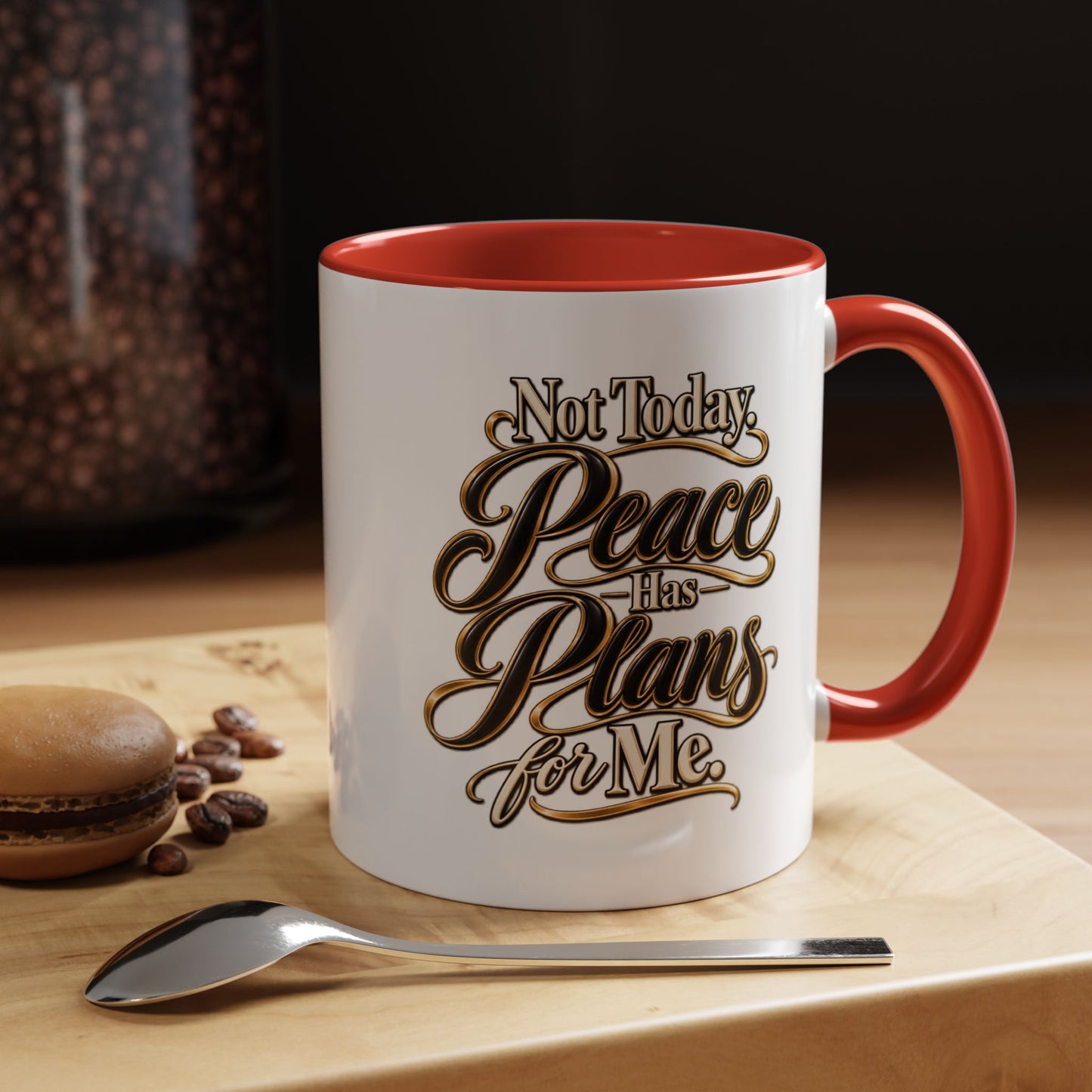Peace Has Plans for Me Coffee Mug — Inspirational Faith Morning Mug