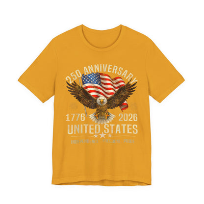 250th Anniversary United States Eagle T-Shirt – 1776–2026 Patriotic Tee