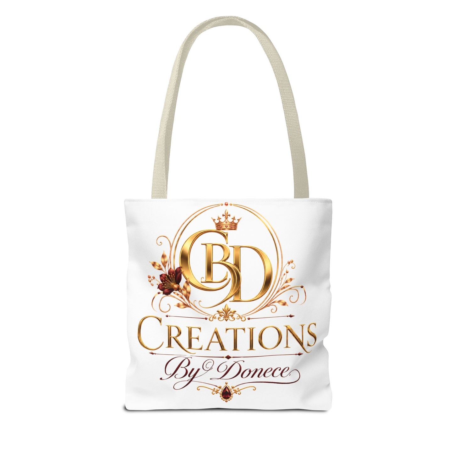 Creations By Donece Logo Tote