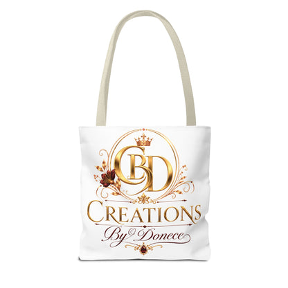 Creations By Donece Logo Tote