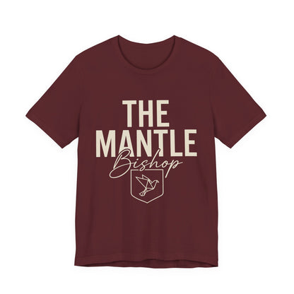 The Mantle Bishop T‑Shirt — Vintage Shield Dove Christian Tee