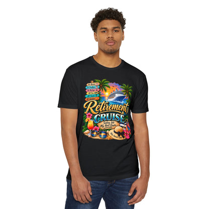 Retirement Cruise T-Shirt — Vacation & Farewell Party Tee