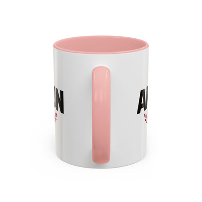 Akron Est. 1825 Accent Coffee Mug — Vintage City Pride Ceramic Mug