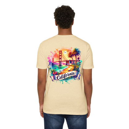 California Sunset T-Shirt — Golden Gate Palm Beach Graphic Tee