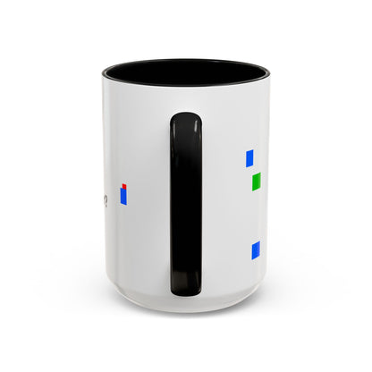 Autism Awareness Coffee Mug - "I Have Autism, What's Your Superpower?" Accent Mug